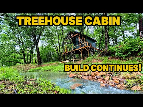 The Treehouse Cabin Build is Underway!!! Again…