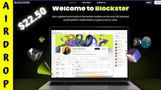 AIRDROP BLOCKSTER GANHE 10BXR -- CELLAND GANHE ATÉ 99TOKENS -- COMO VENDER NFT REDE WAX