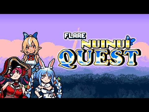 FLARE NUINUI QUEST 一晚爆機全角色路線 Hololive版洛克人🙂