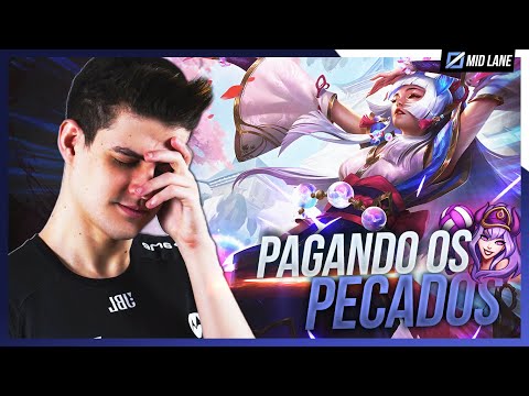 Tem jogos de League of Legends que são PROVAÇÕES DIVINAS! (Syndra gameplay 🏐)