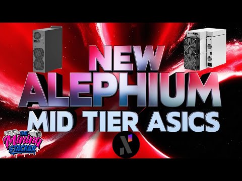 NEW Alephium ALPH ASIC Miners GoldShell E-AL1M & DragonBall Miner A40 , Lets Talk Specs & Compare