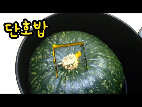 Korean Food, Aerial Fried Sweet Pumpkin Diet Nutrition Rice