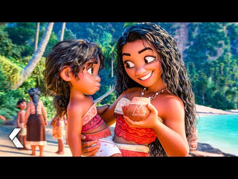 All MOANA 2 Movie Clips & Trailer (2024)