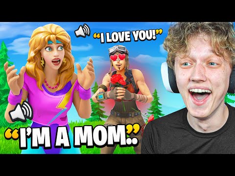 I FLIRTED With A MOM In Ranked Fortnite...