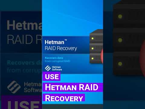 How to recover data from a hardware RAID 5 built with the help of Windows Storage Spaces #shorts