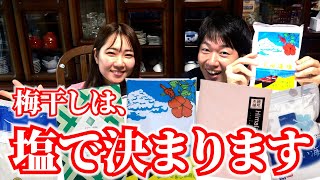 【梅干し屋厳選】梅仕事におすすめのお塩5選。梅干しが格段に美味しくなります。