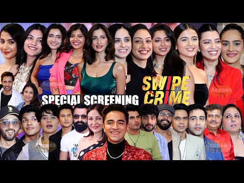 UNCUT | Swipe Crime | Special Screening | Sanyam,Mugdha Agarwal,Riya Deepsi,Rishab,Faisal Malik