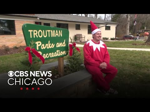 Real-life "Elf on the Shelf" spotted hanging out in North Carolina town