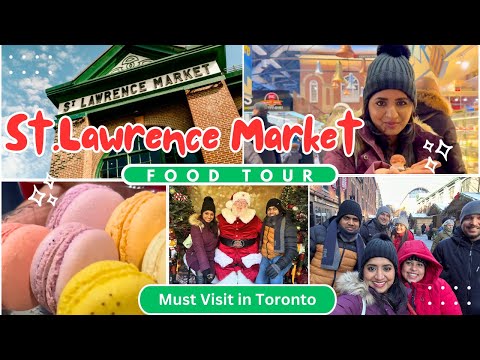 🇨🇦St.Lawrence Market Tour 🛍️| Toronto’s Best Food &Shopping Guide| Must visit in Canada | Thingstodo