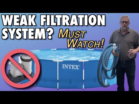 The Best Way to Vacuum an Intex Pool!