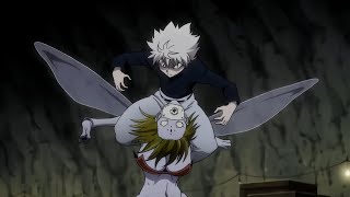 キメラアントに遭遇したキルアはモスキートを瞬殺する | Encountering Chimera Ants, Killua Kills Mosquito in a flash