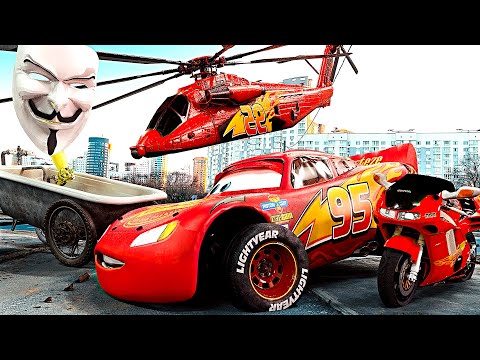 Lightning McQueen TRANSFORMER in Real Life