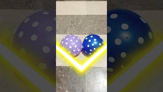 Dotted Balloon Pooping #shorts #waterballoons #funwin #colourfulballoonpopping