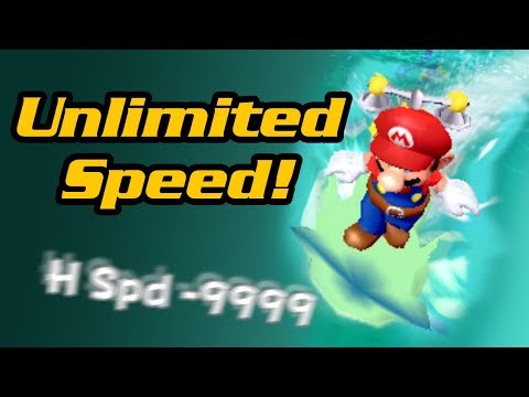 Gaining Unlimited Speed in Mario Sunshine