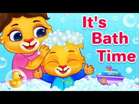 Bath Song | Bath Time Song For Kids & Toddlers | Cartoons For Kids | Nursery Rhymes & Kids Songs