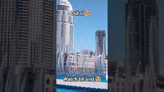 musical water show 😍| Best places to visit in Dubai#viral#dubai#shorts#travelling