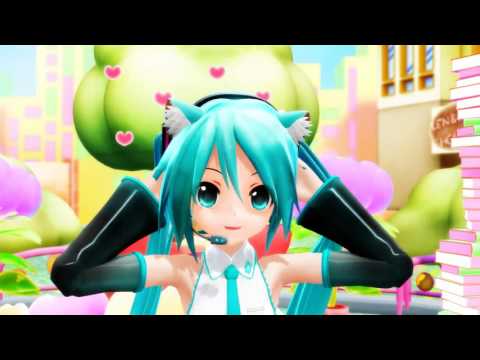 [MMD] Kuru kuru Pa! - Miku Appearance and Neru Akita