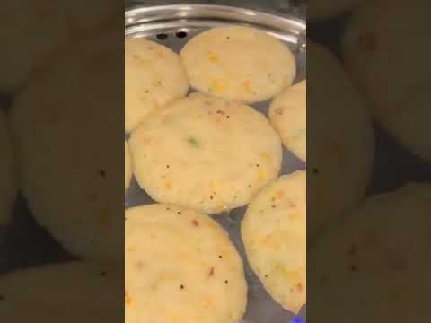 Idli Recipe| Vegitable idli | South Indian Breakfast | easy breakfast recipe | #shorts #youtubvideo