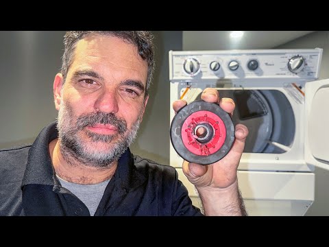 Whirlpool Drum Roller Replacement to Fix a Noisy Dryer