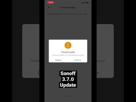 Sonoff V3.7.0 Update #shorts #southafrica