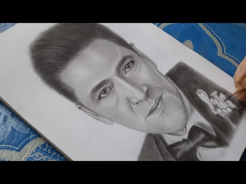 TVJ: Drawing Vic Sotto/ TVJonTV5/ jesar art