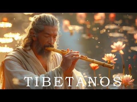 Tibetan Flute | Release Of Melatonin And Heal Damage In The Body | Attract Positive Energy