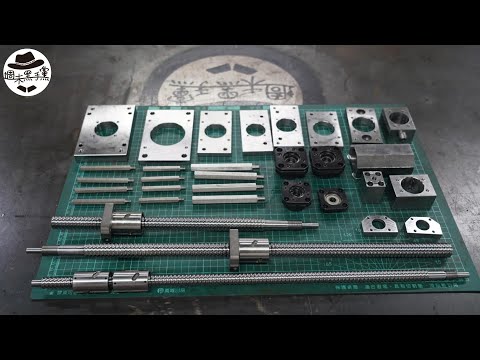 [DIY]桌上銑床改成滾珠螺桿究竟要準備多少東西？Prep for Converting Tabletop Milling Machine to Ball Screw?