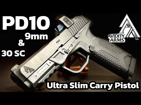 Slimmest Pistol I Own | Avidity Arms PD10 OC 9MM - Full Review