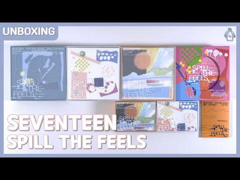 SEVENTEEN 'SPILL THE FEELS' All Versions #Unboxing (14/10/2024)