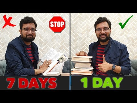 Powerful Trick to Finish Study of 7 days in 1 Day | Study Everything in Less Time | Motivation