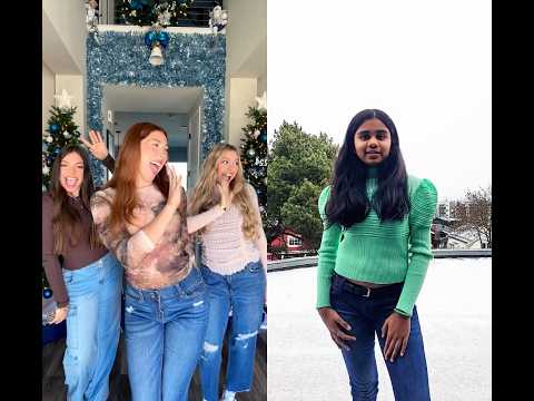 Collab-mas WEEK 1! ✨🎄Who should we duet next?! 🤗 | Triple Charm #Shorts