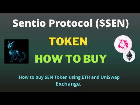 How to Buy Sentio Protocol (SEN) Token Using UniSwap Exchange and ETH on Trust Wallet