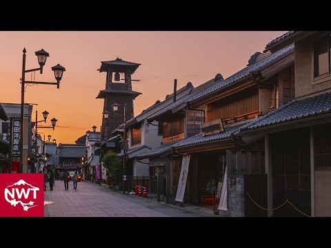 Historical Sites Tour In Kawagoe | 4K With English Subtitles