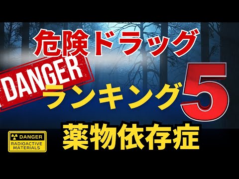 「薬物依存症2 やばい薬物ランキング5」ヘロイン・コカイン・覚醒剤、それぞれの脳への影響を解説ー－薬物依存症、やめられなくなるメカニズム。公認心理師・医療、福祉系の資格試験・基礎固めのための講座