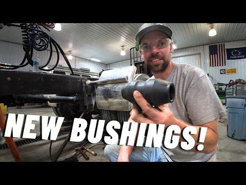 New Bushings on a Neway Air Ride Suspension | Working on the Ford LTL 9000