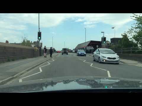 B&Q Roundabout from Nantwich Road A534, Following to Stoke-on-Trent, Crewe Driving Test Route Help