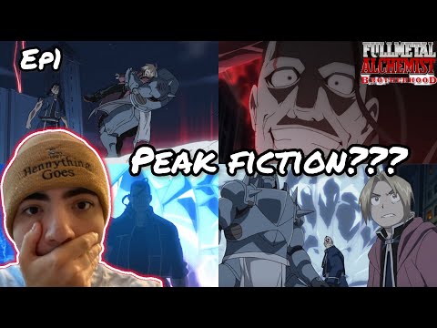 FIRST TIME WATCHING FMAB!!! | FULLMETAL ALCHEMIST: BROTHERHOOD EPISODE 1 REACTION