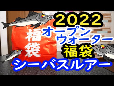 2022オープンウォーター福袋（シーバスルアー）の開封！