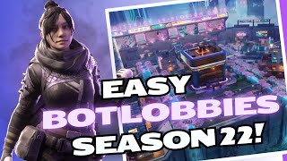 (EASY) Apex legends Bot Lobbies | Season 22 |🤖