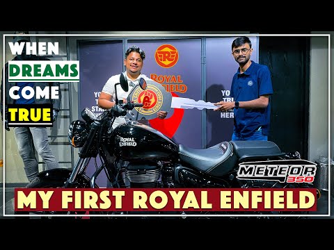 My First Royal Enfield | 2024 Royal Enfield Meteor 350 Fireball Black