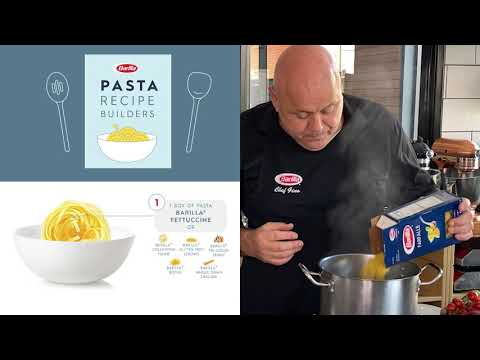 Chef Gino shows us how to cook a delicious sauce for your Barilla pasta!