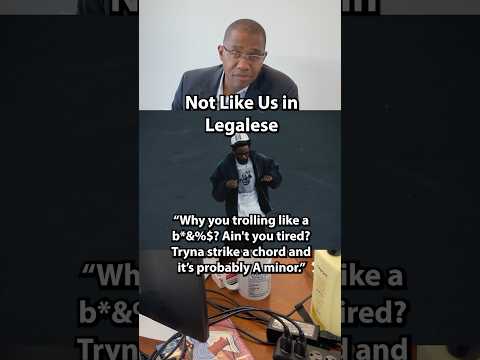 Not Like Us lyrics in Legalese part 5 #drake #kendrick #kendricklamar #notlikeus #likethat #fyp