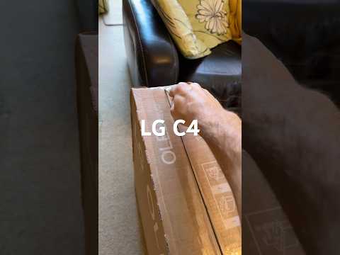 LG C4 48 inch OLED evo 4K HDR Smart TV (2024) - OLED48C44LA #LGLifesGood #LG #OLED #Unboxing