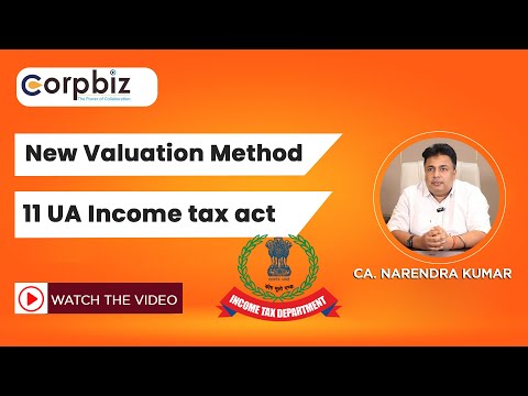 Rule 11UA of Income Tax Act| New Valuation Method| Narendra Kumar