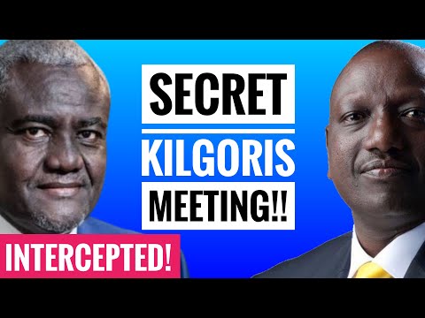 ODM CONFUSED AS RUTO MEETS MOUSSA FAKI IN KILGORIS WITHOUT AGWAMBO!!