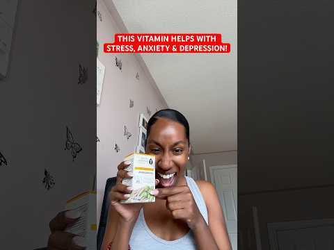 The Best Vitamin for Stress, Anxiety & Depression | Helps with Seasonal Depression 💗