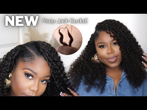 NEW* Micro Loop Human Hair Crochet | Kinky Curly |