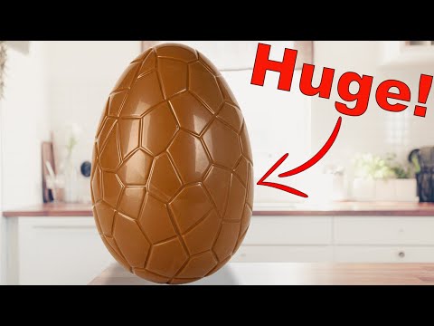 How To Make a Giant Chocolate Easter Egg