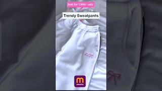 Trendy Sweatpants #shorts #youtubeshorts  #joggers