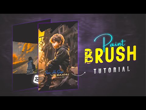 New Viral Instagram Brush Effect Lyrics Video Editing in Capcut | Trending Reels Video Editing